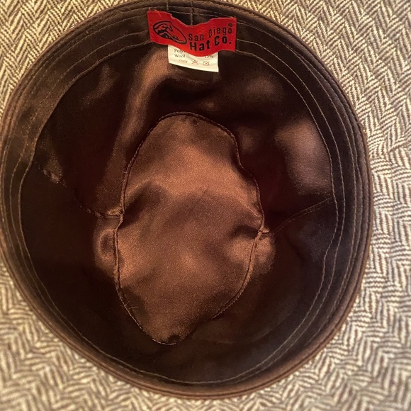 Herringbone Cloche San Diego Hat Company Hat - Picture 3 of 4